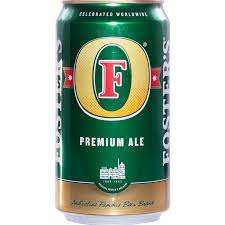 FOSTER'S BITTER GREEN 25OZ CAN