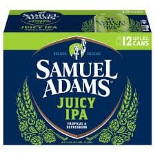 SAM ADAM NEW ENGLAND JUICY IPA 12-PACK C-12OZ