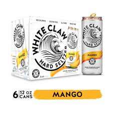 WHITE CLAW MANGO 6-PACK C-12OZ