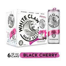 WHITE CLAW BLACK CHERRY 6-PACK C-12OZ
