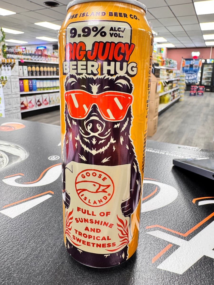 GOOSE ISLAND BIG JUICY BEER HUG IPA 19.2OZ CAN
