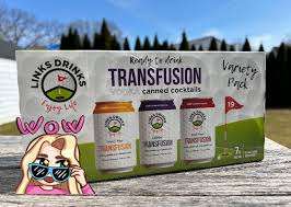 LINKS DRINKS TRANSFUSION 8-PACK VARIETY