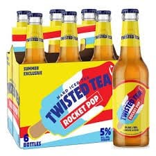 TWISTED TEA ROCKET 6 PACK BOTTLE