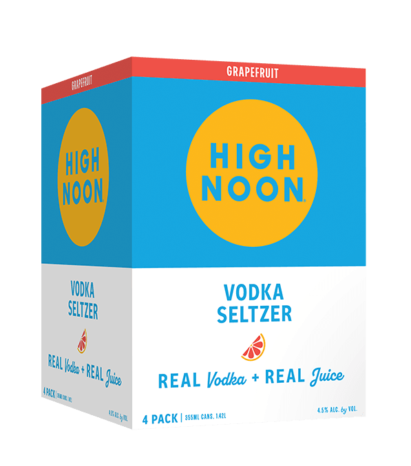 HIGH NOON GRAPEFRUIT 4-PACK VODKA SELTZER