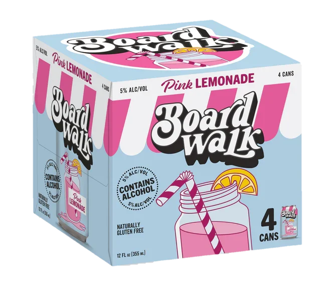 BOARDWALK PINK LEMONADE 4-PACK