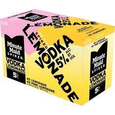 MINUTE MAID VODKA LEMONADE 8-PACK VARIETY CANS