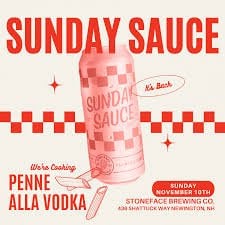 STONEFACE SUNDAY SAUCE ITALIAN-STYLE PLISNER 4-PACK