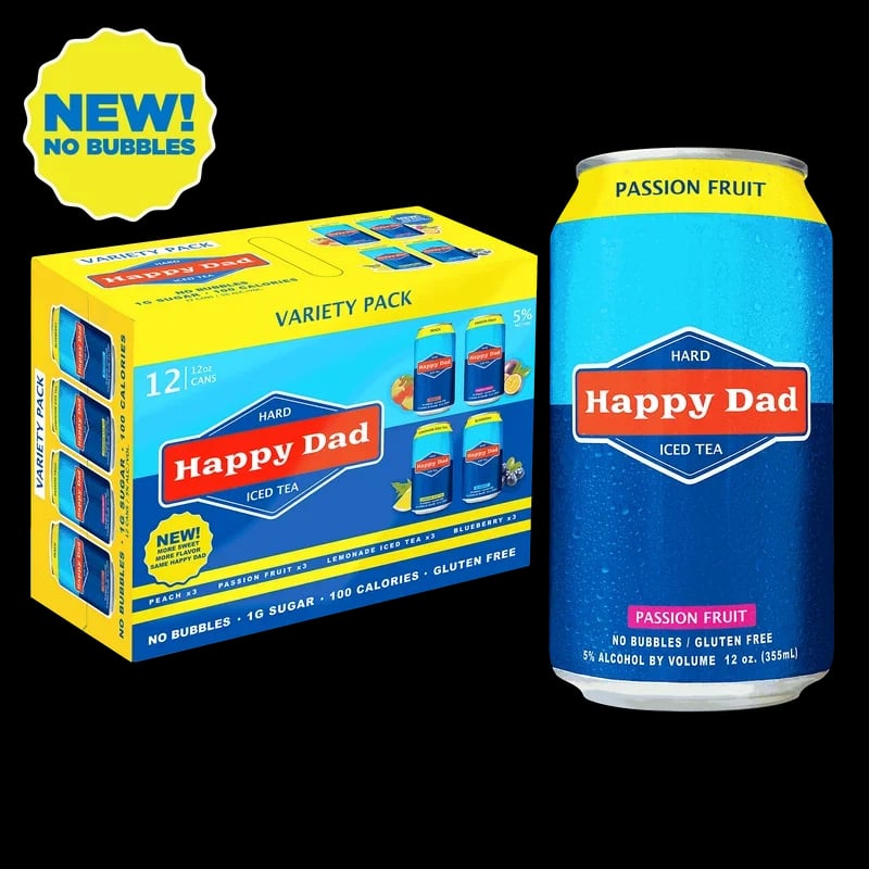 HAPPY DAD TEA ICED TEA VARIETY 12-PACK