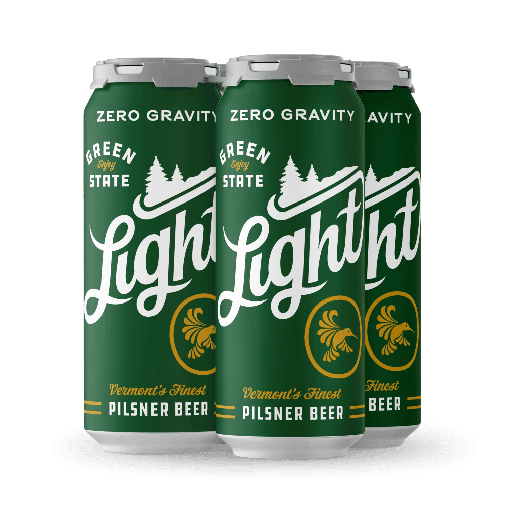 ZERO GRAVITY  GREEN STATE LIGHT LAGER 4-PACK C-16OZ