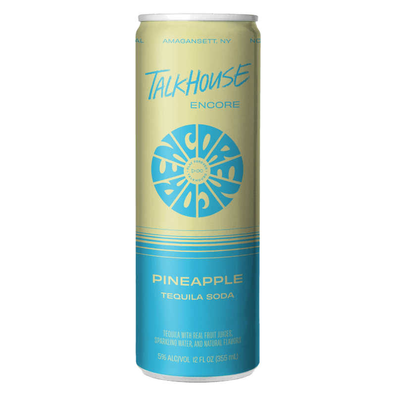 TALKHOUSE PINEAPPLE TEQUILA SODA 4-PACK C-12OZ