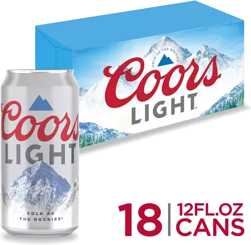 COORS LIGHT 18-PACK C-12OZ