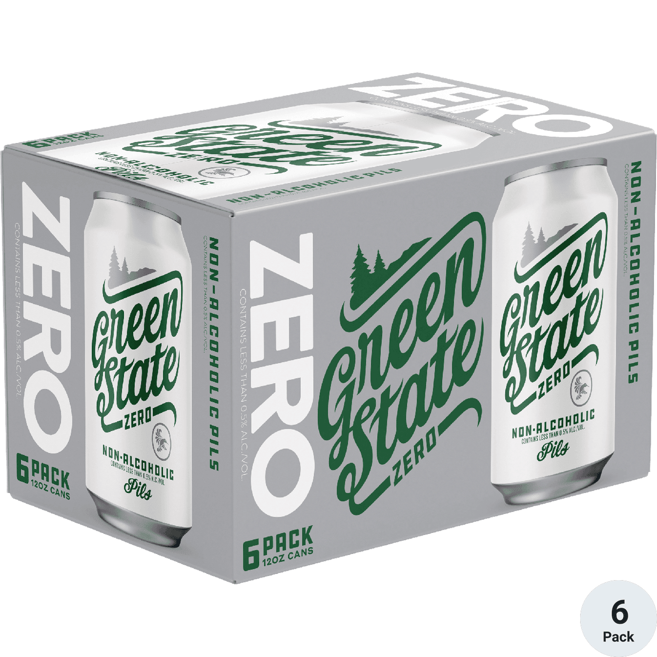 ZERO GRAVITY GREEN STATE NON-ALC 6-PACK C-12OZ