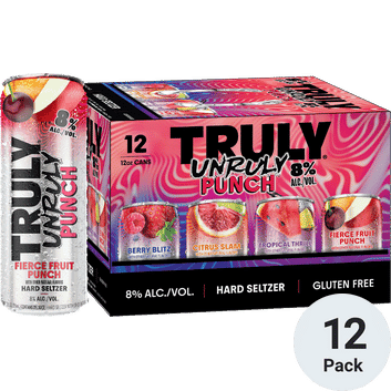 TRULY UNRULY PUNCH VARIETY NEW 12-PACK C-12OZ