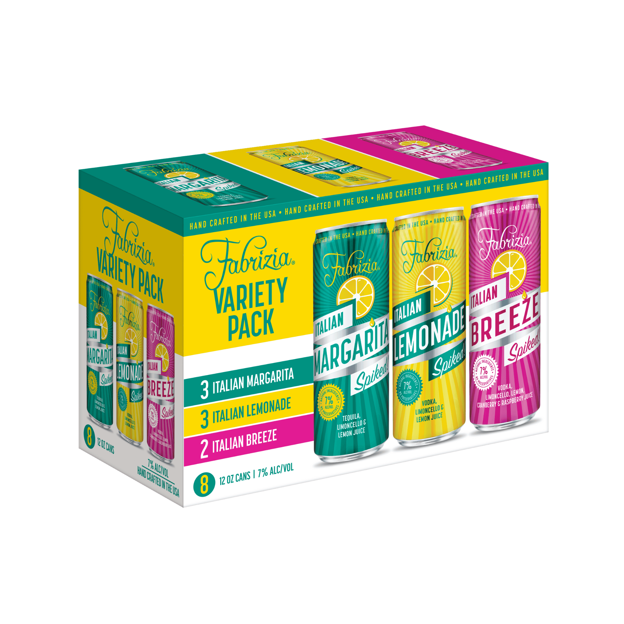 FABRIZIA LEMONADE VARIETY 8-PACK C-12OZ