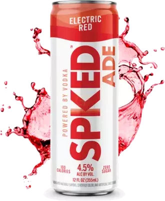 SPKED ADE  ELECTRIC RED C - 6 / 4 12OZ