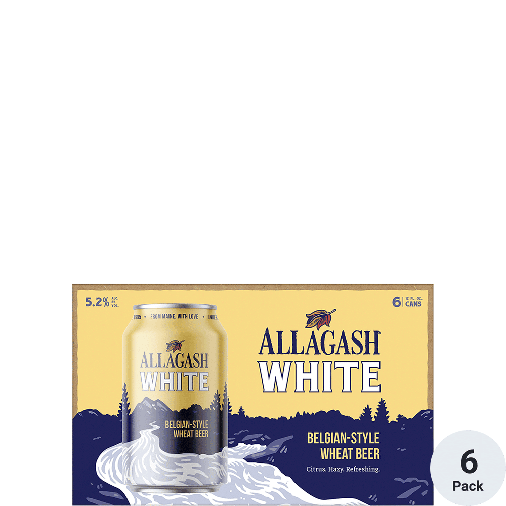 ALLAGASH WHITE 6-PACK C-12OZ