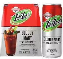 ZING ZANG BLOODY MARY RTD W/VODKA 18 ' CANS 4-PACK