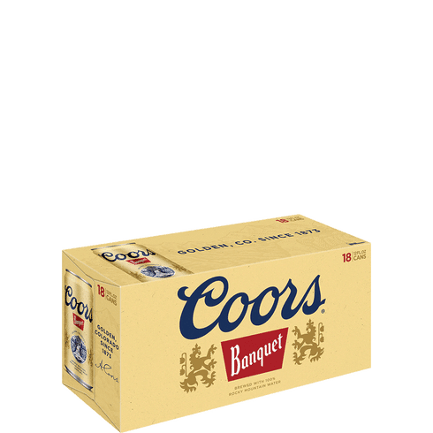 COORS BANQUET 18-PACK C-12OZ