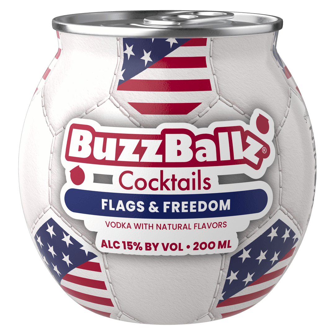 BUZZBALLZ ORANGE PINEAPPLE USA FLAG 200ML